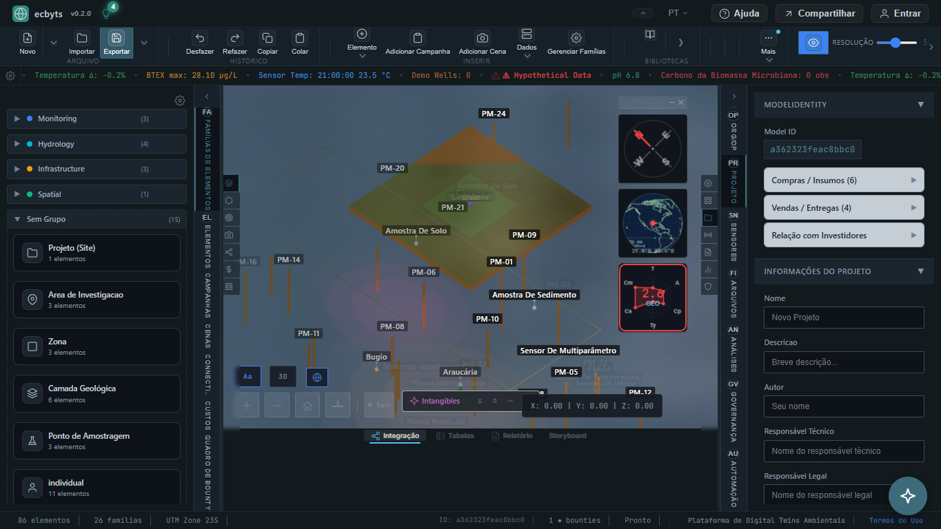 Localized ecbyts interface demonstrating internationalization support